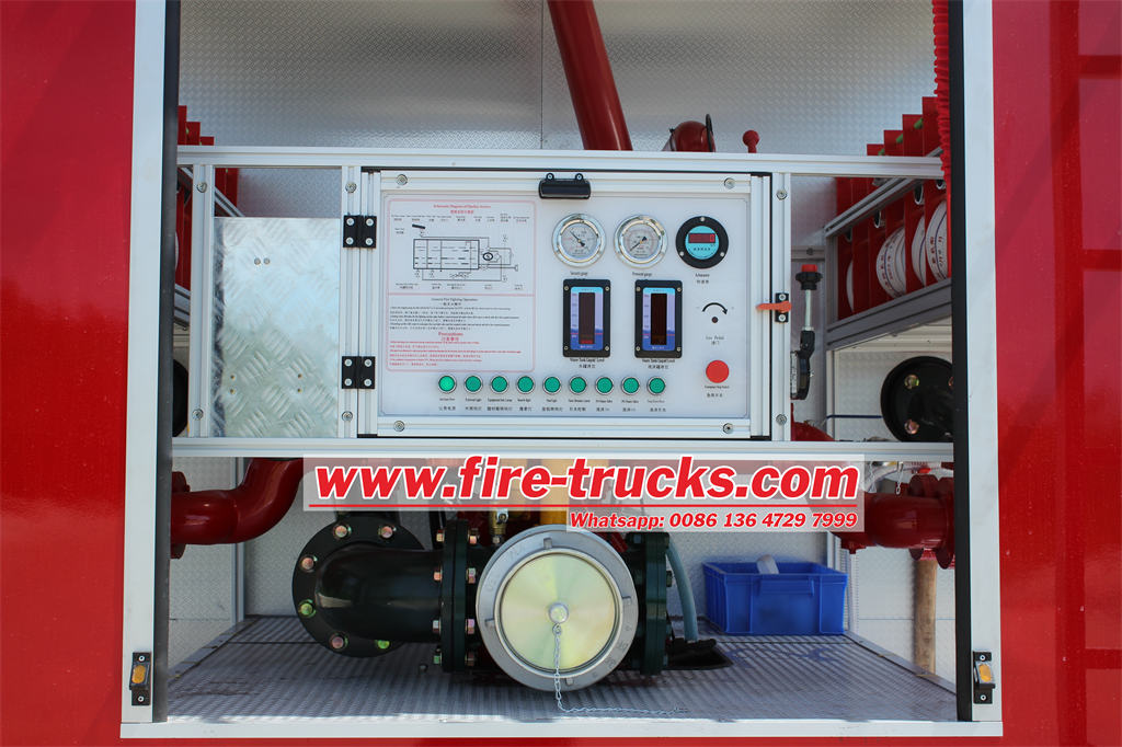 HOWO 10 wheeler heavy fire engine