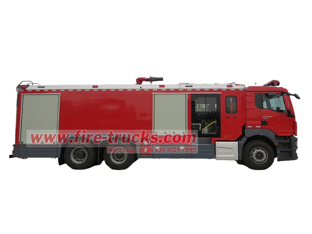 Man 6x4 12cbm CAFS fire truck