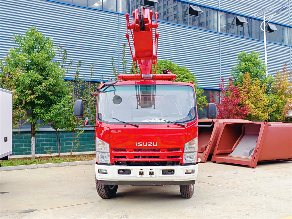 Isuzu Fire truck with bucket