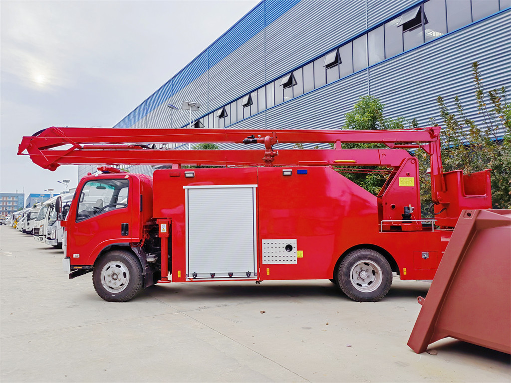Isuzu Fire truck with bucket