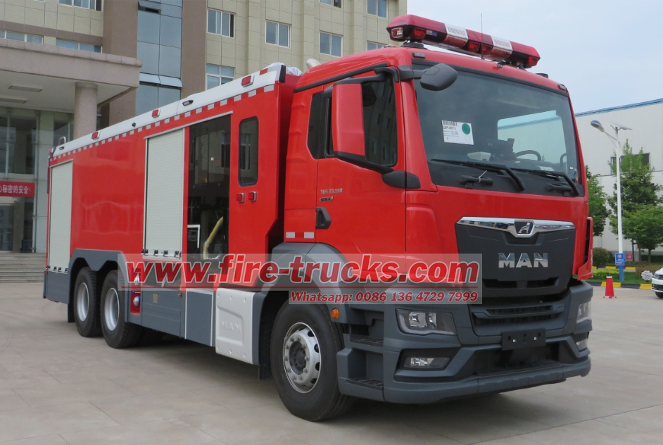 Man heavy duty 12cbm CAFS fire engine