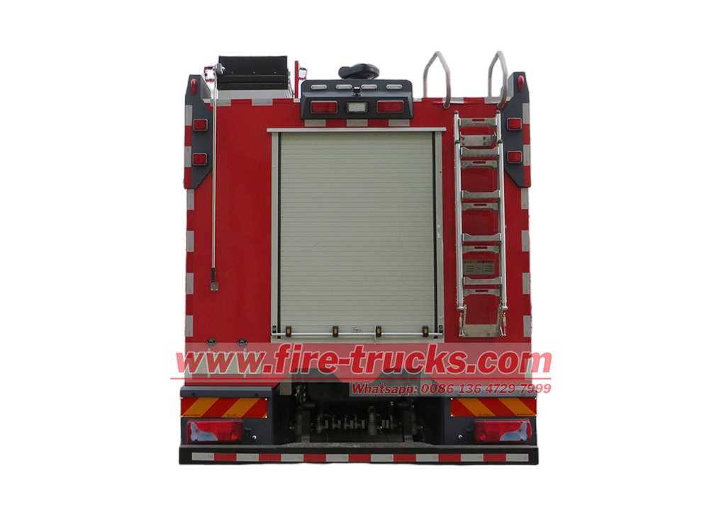 MAN compressed air foam system fire truck