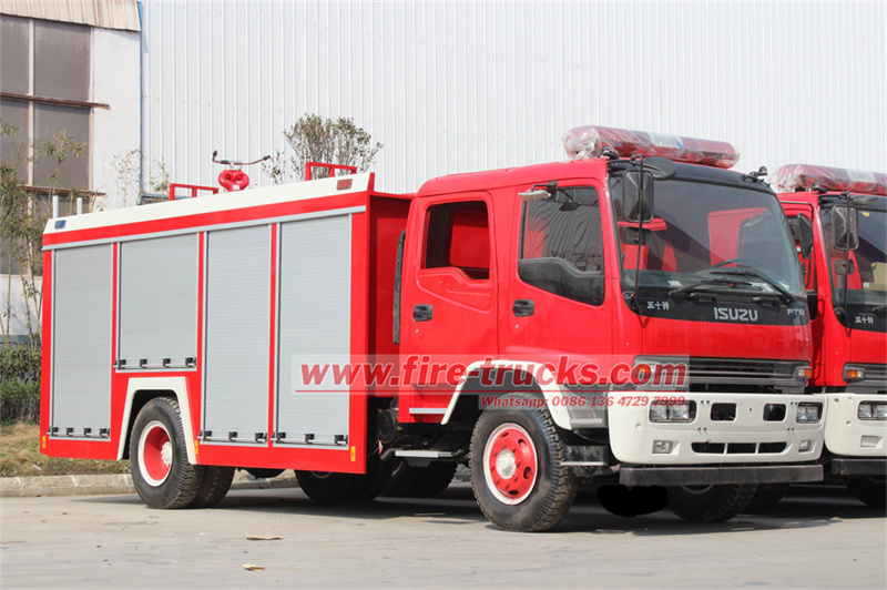 ISUZU FTR all-drive fire fighting truck