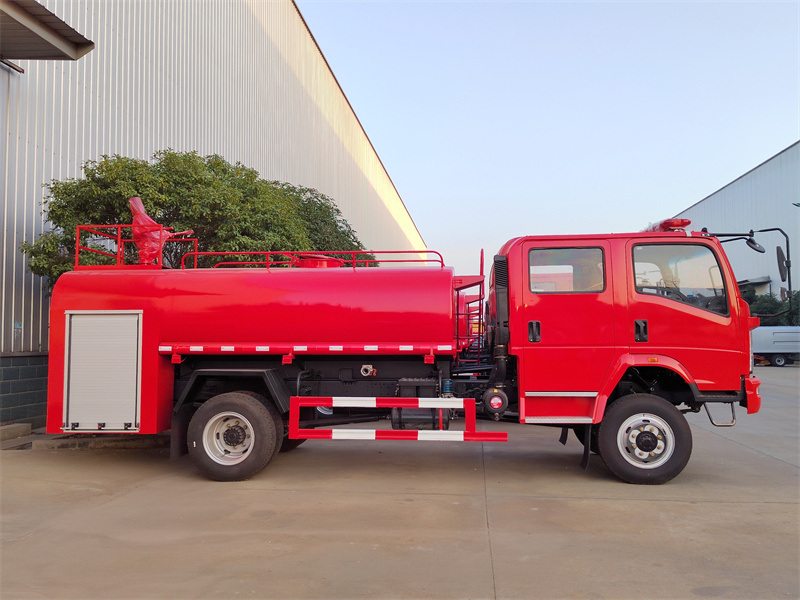Howo off-road fire fighting truck