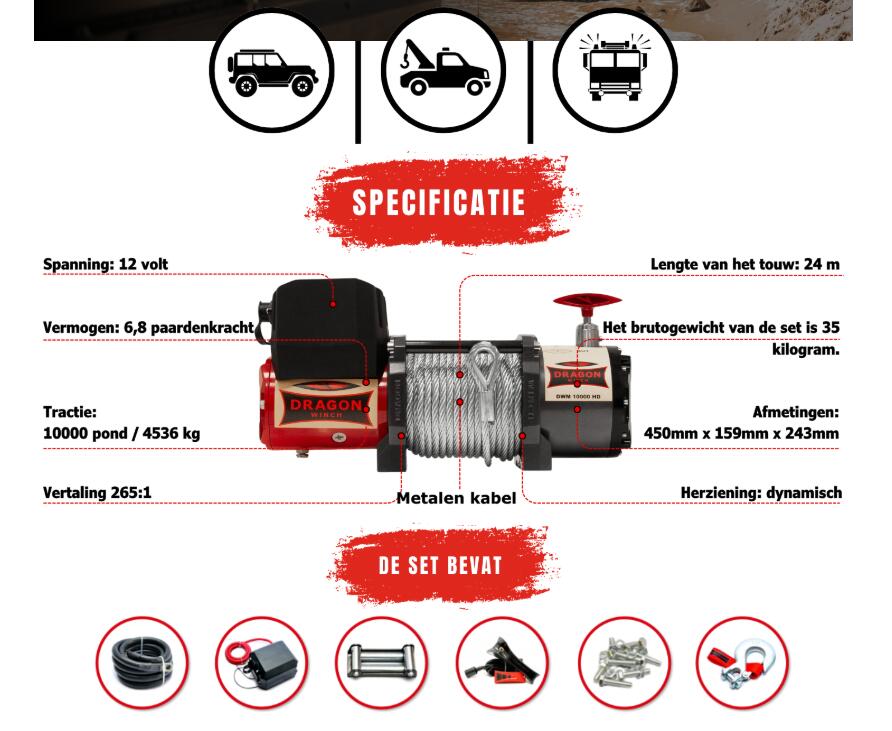 Resuce fire turck with Winch and Search Light