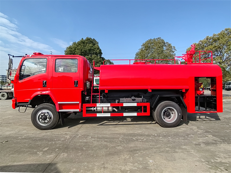 Howo off-road fire fighting truck