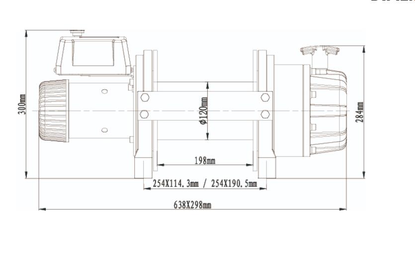 electric winch for rescue fire engine Isuzu