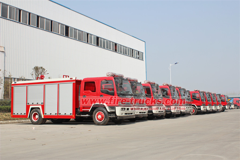 ISUZU FTR 5000L fire water truck