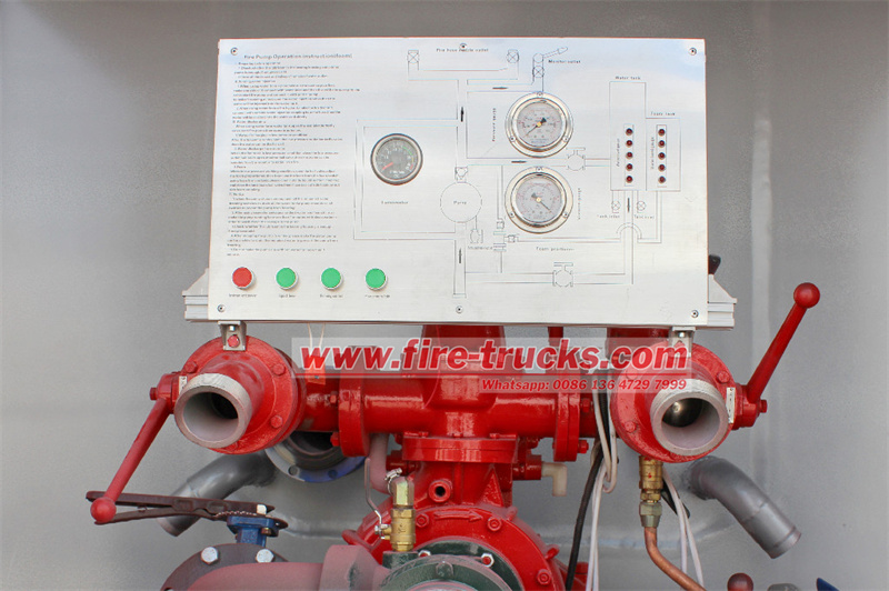 ISUZU FTR 5000L fire water truck