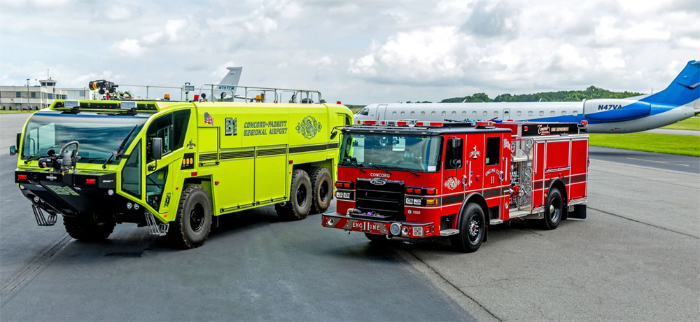 airport fire fighting truck