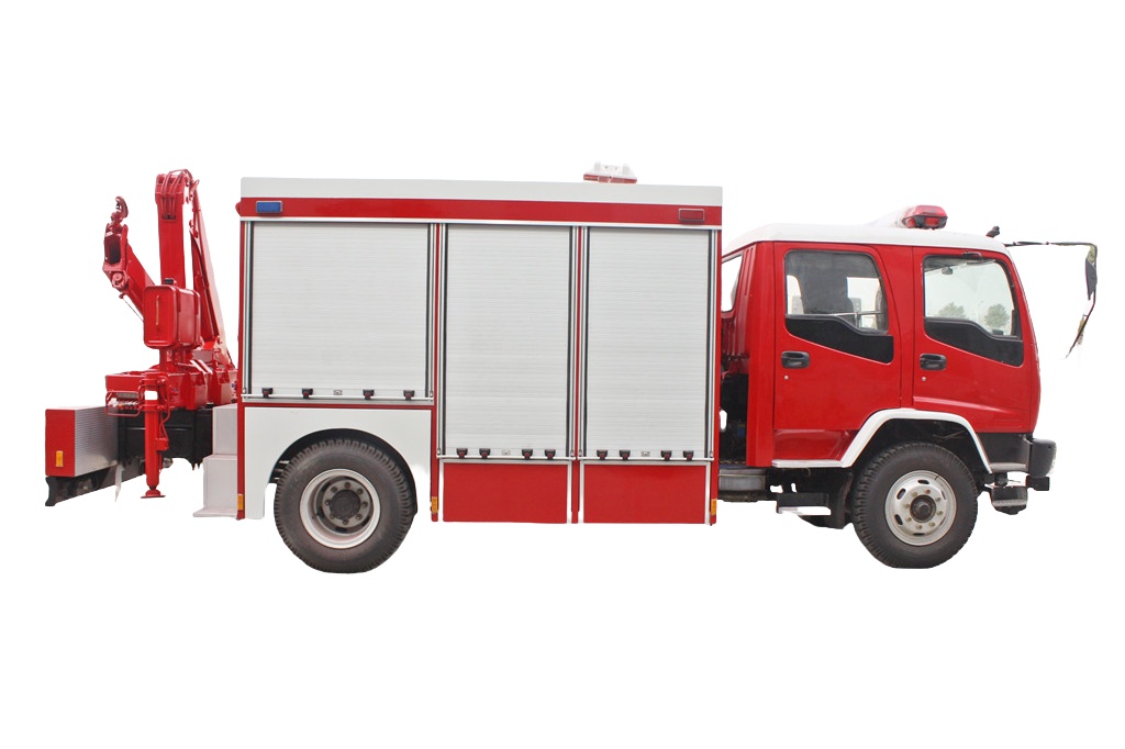 Specialty Fire Vehicles with crane