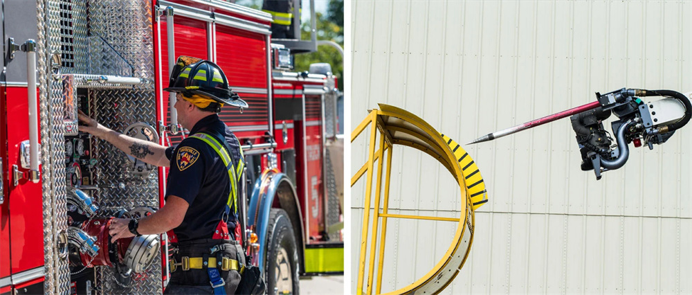 airport fire fighting truck