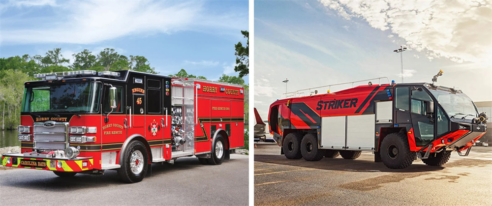 airport fire fighting truck