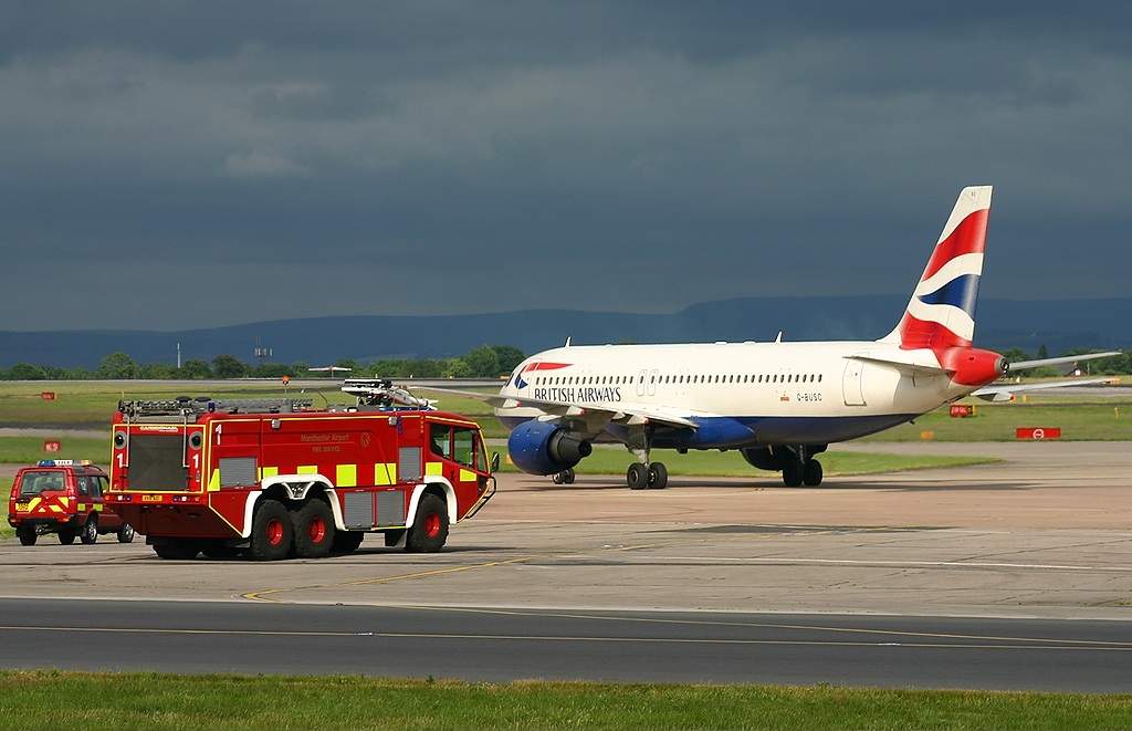 airport fire fighting truck