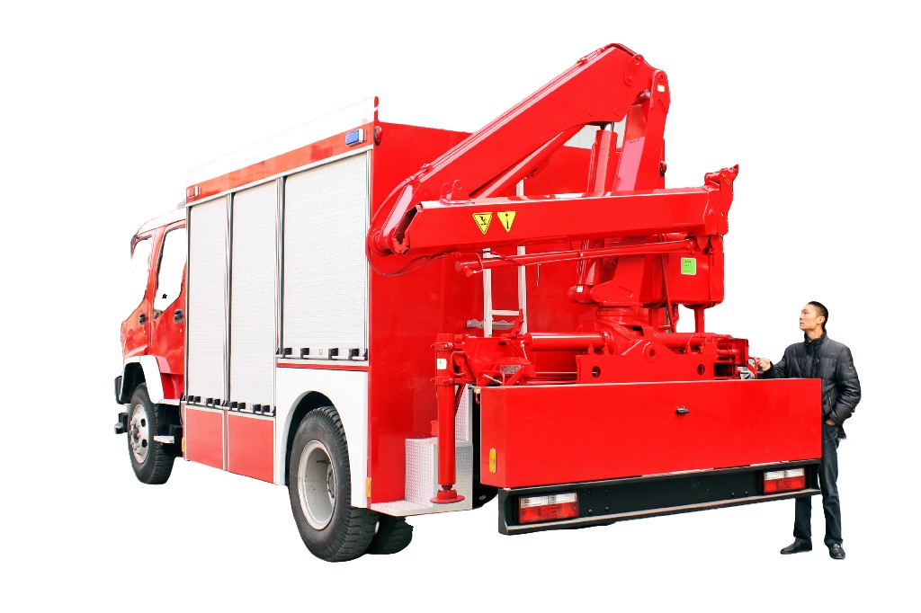 Specialty Fire Vehicles with crane