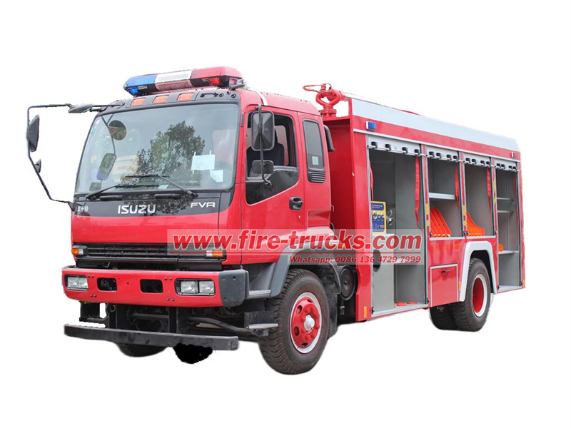 ISUZU FVR 4x4 fire fighting truck