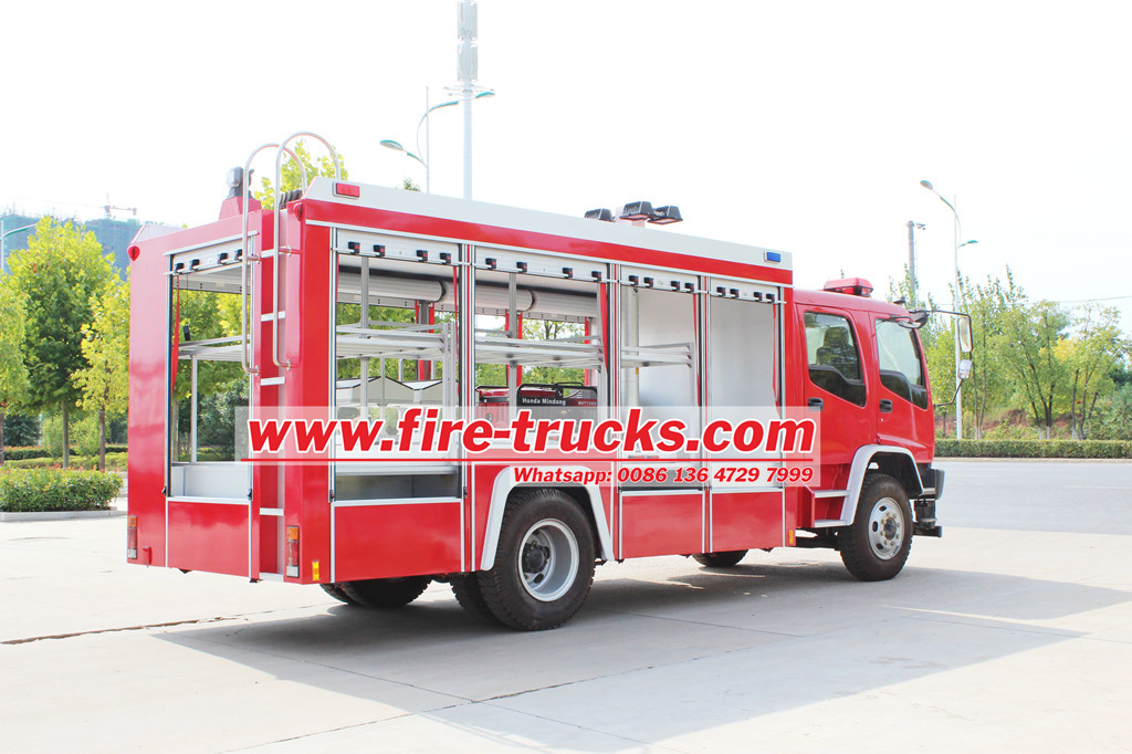 Isuzu giag cabin heavy rescue truck for sale