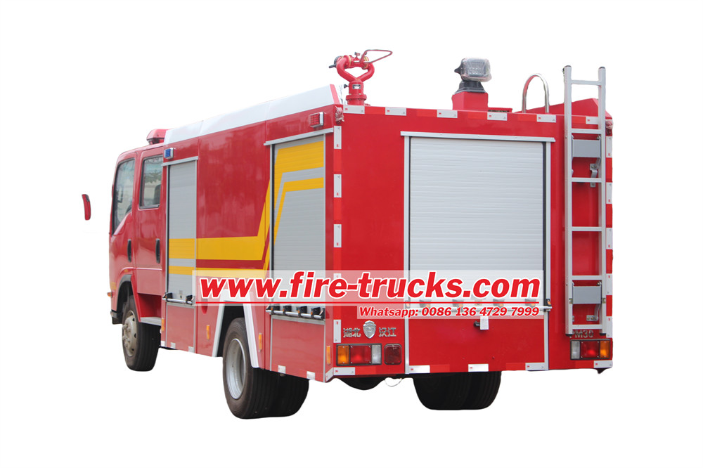 Isuzu ELF police fire fighting truck