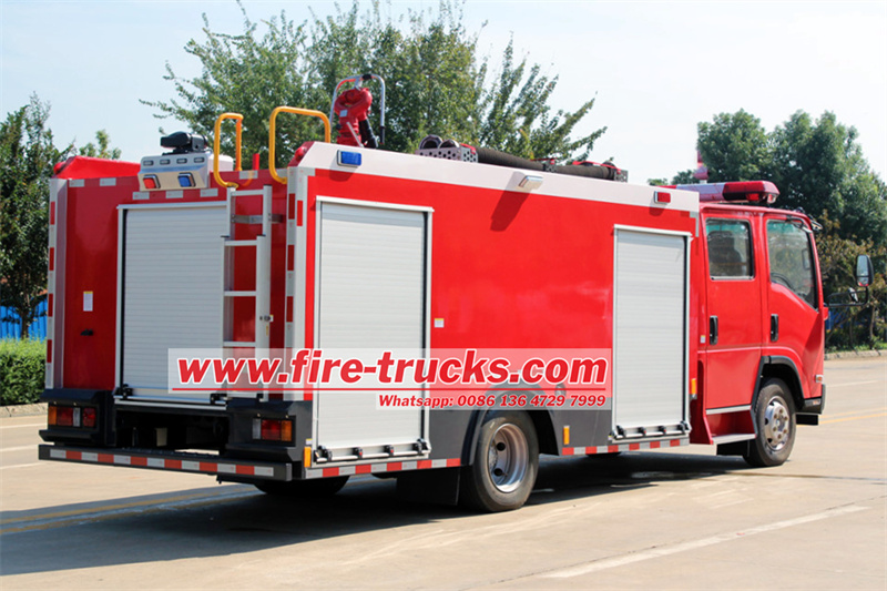 ISUZU KV600 fire fighting truck