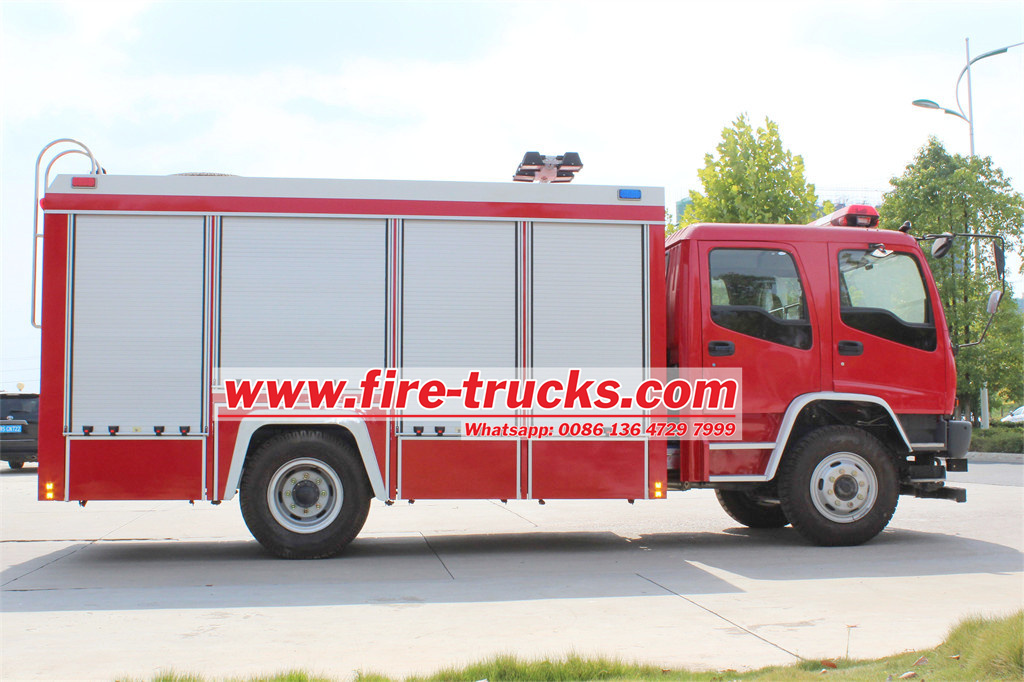 Isuzu giag cabin heavy rescue truck for sale