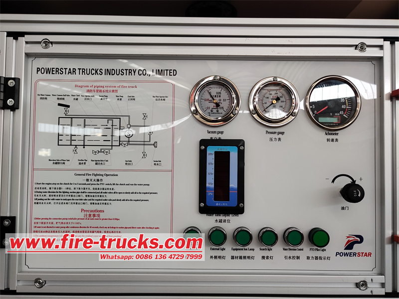 Isuzu GIGA 8cbm fire rescue vehicle