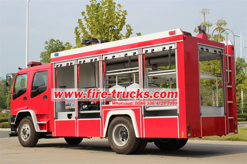 Isuzu giag cabin heavy rescue truck for sale