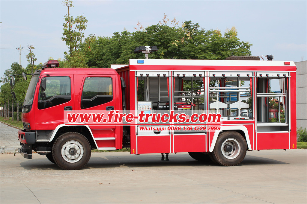 Isuzu giag cabin heavy rescue truck for sale