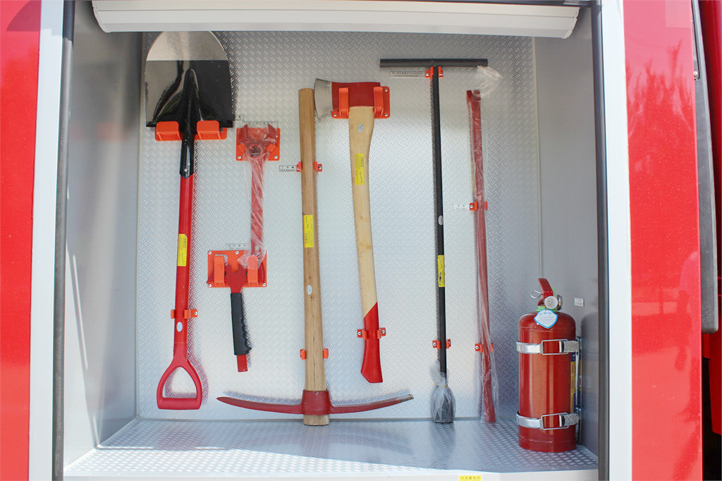 Emergency fire department truck Isuzu