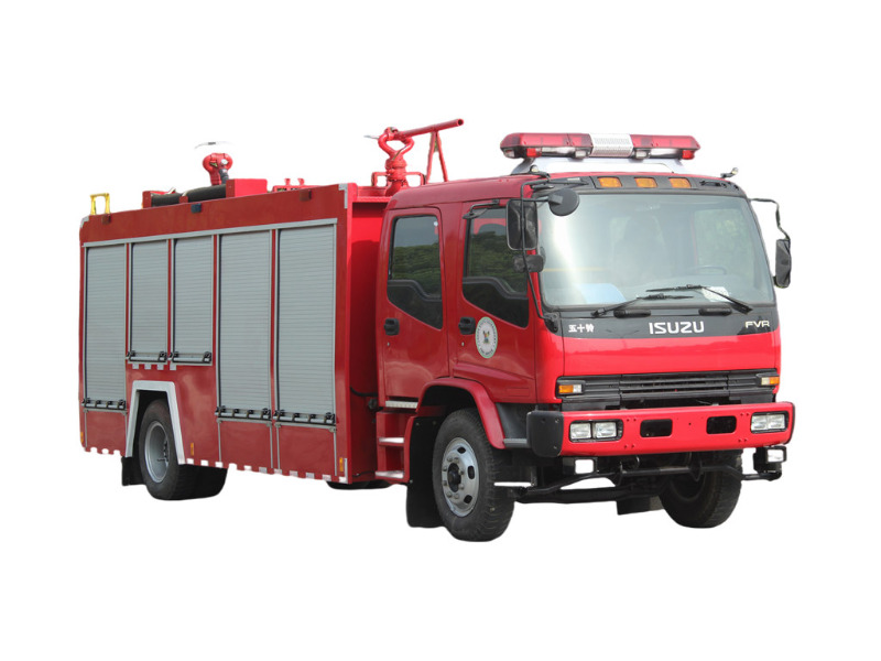 ISUZU FVR dry powder fire engine