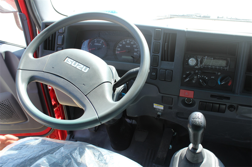 Emergency fire department truck Isuzu
