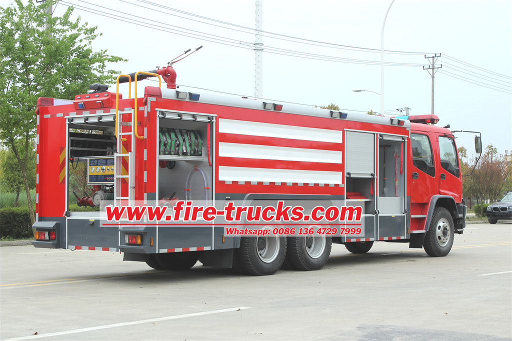 Japan Isuzu Foam Fire Fighting Vehicles