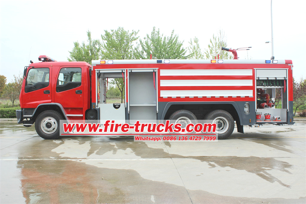 Japan Isuzu Foam Fire Fighting Vehicles