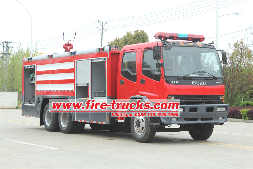 Japan Isuzu Foam Fire Fighting Vehicles