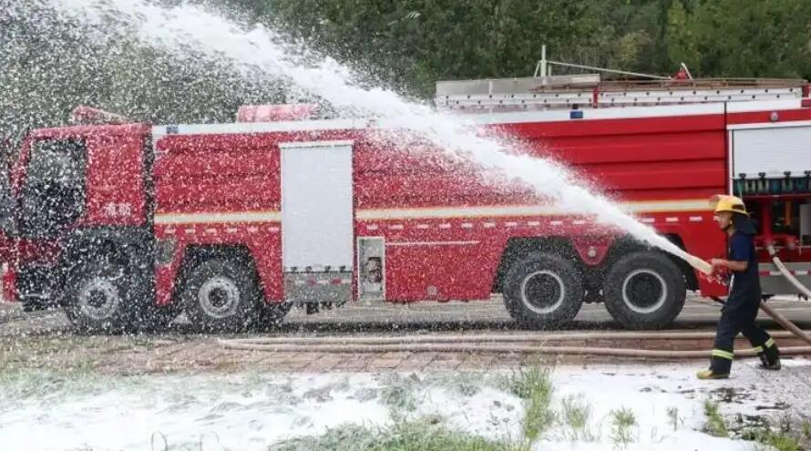 Police Rescue water foam Fire Trucks