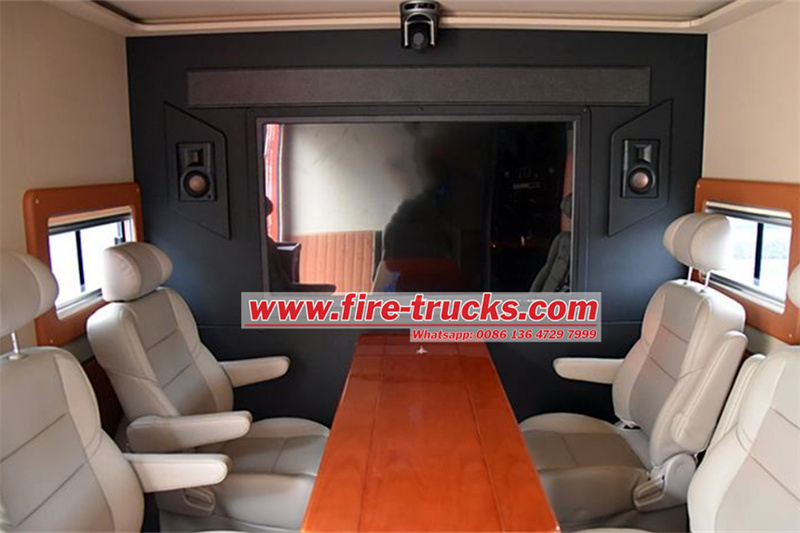 Shacman 4x4 Fire Command Support Truck