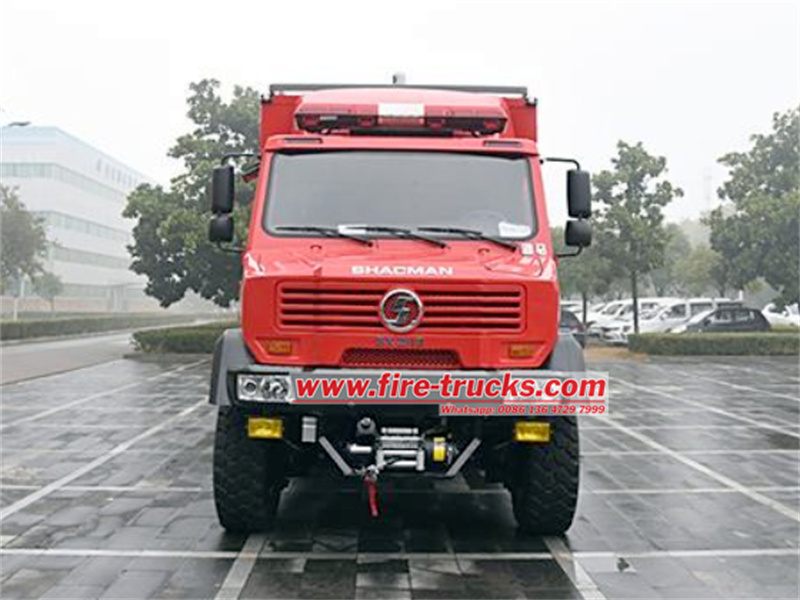 Shacman 4x4 Fire Command Support Truck