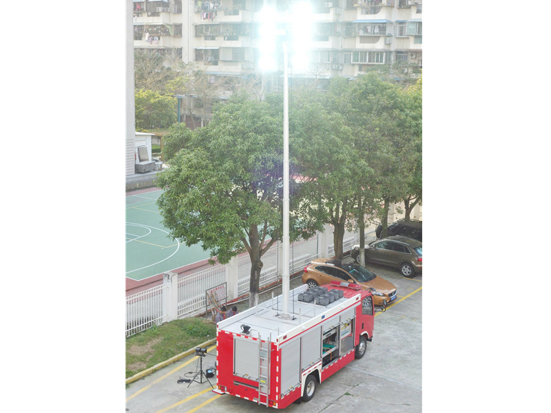 ISUZU NPR fire rescue truck