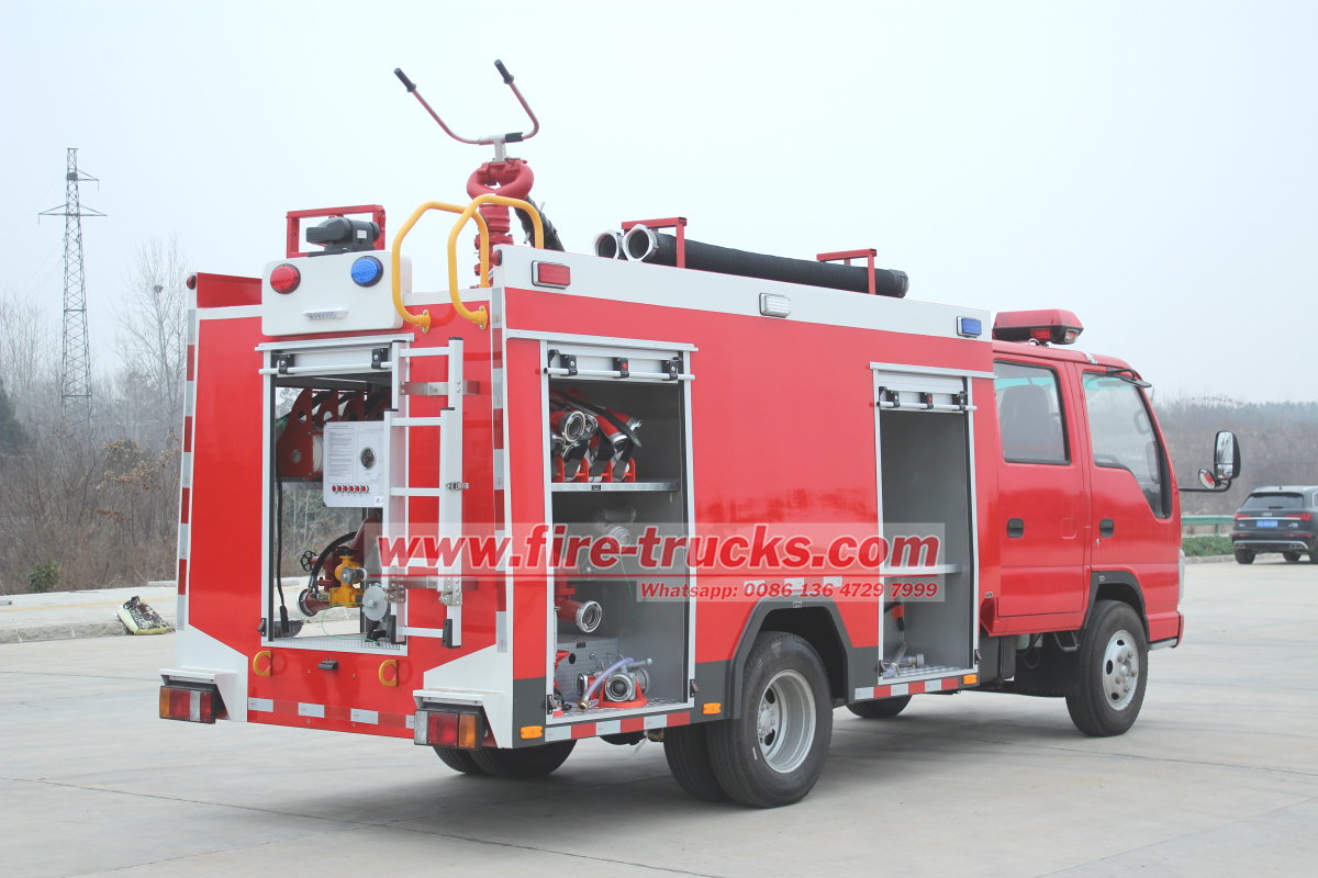 Isuzu water fire engine truck export to Ethiopia Isuzu water fire engine truck export to Ethiopia