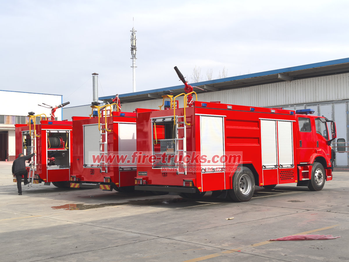 Morocco Isuzu giga fire fighting truck price