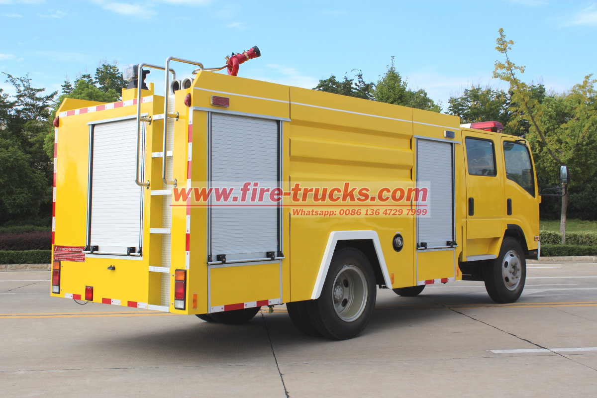 Senegal Isuzu NPR light rescue fire truck