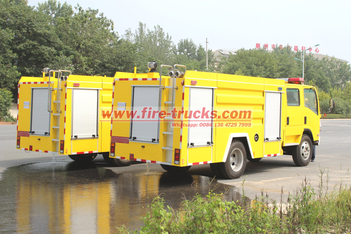 Senegal Isuzu NPR light rescue fire truck