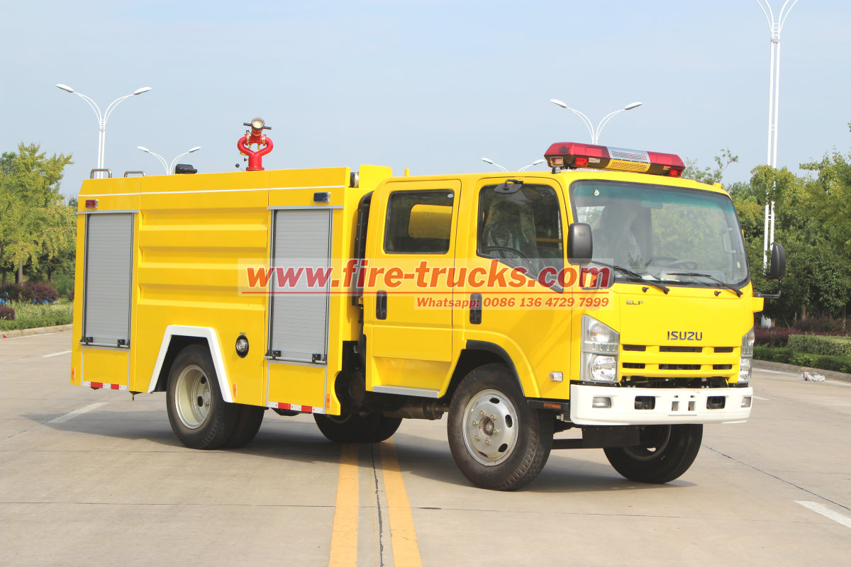 Senegal Isuzu NPR light rescue fire truck