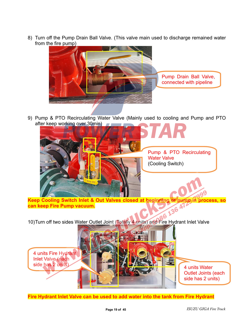 Isuzu GIGA 4x2 6cbm foam water truck