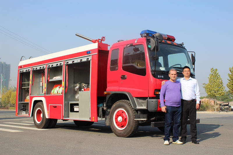 ISUZU  FVR fire engine for sale