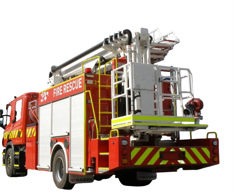 aerial platform fire truck