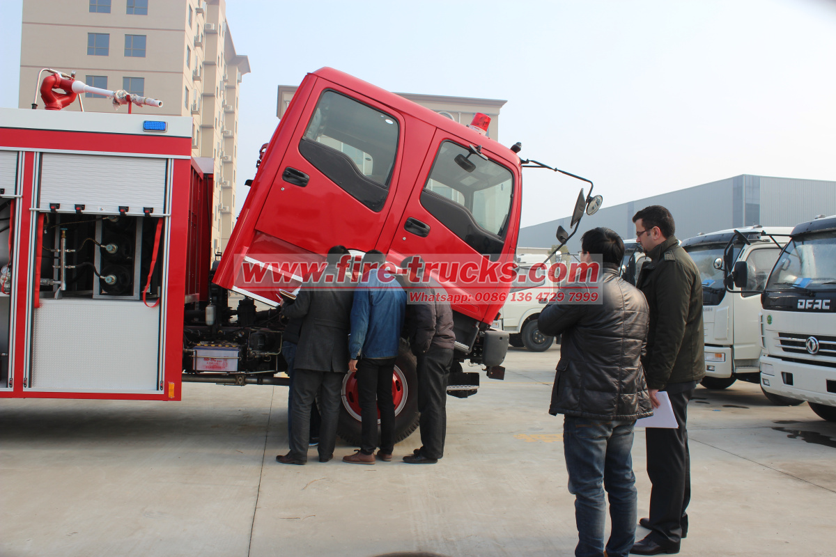 Saudi Arabia custom Isuzu Industrial water fire tender