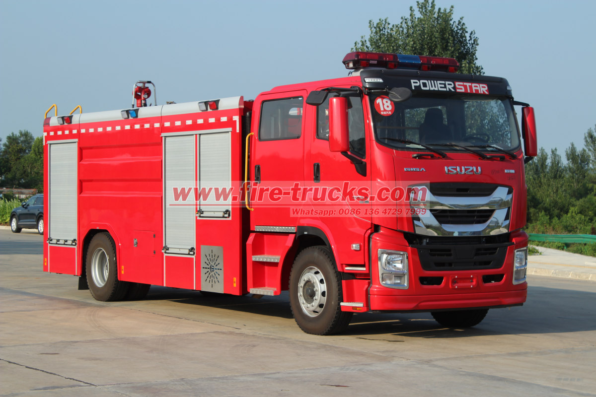 Dominican Republic 3 units GIGA Fire rescue vehicle