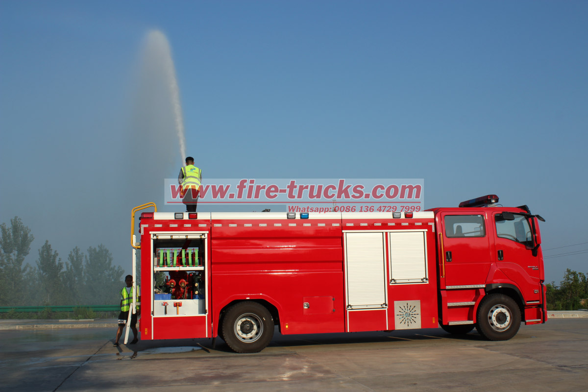 Dominican Republic 3 units GIGA Fire rescue vehicle