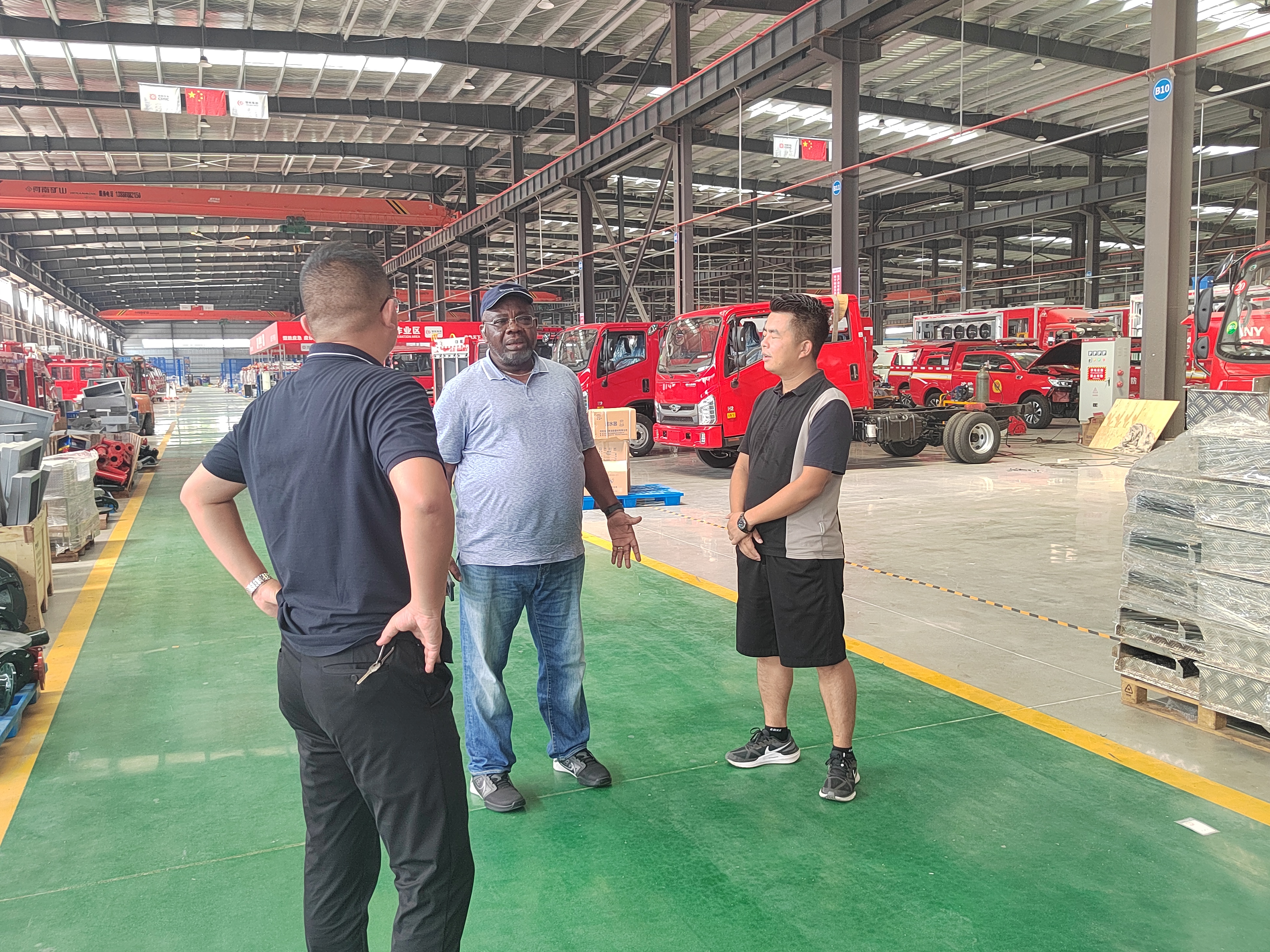 Nigeria 17units of 2,000L Isuzu mini fire engine