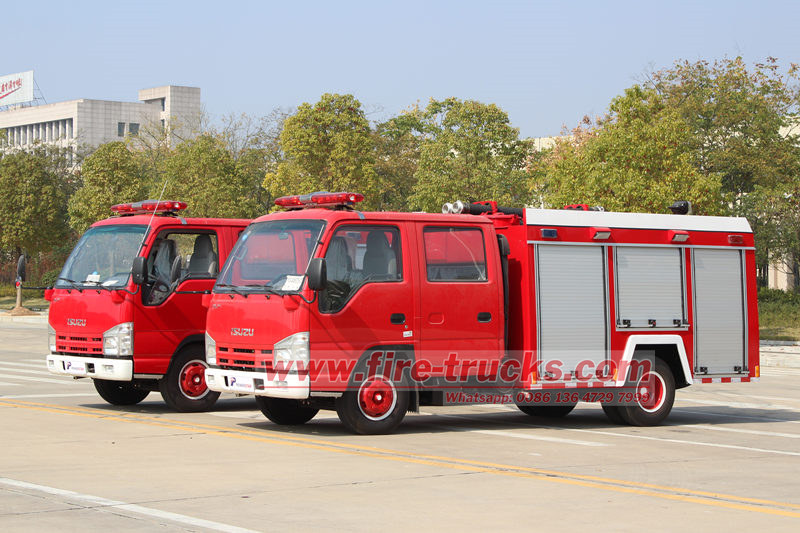 ISUZU NKR mini fire engine